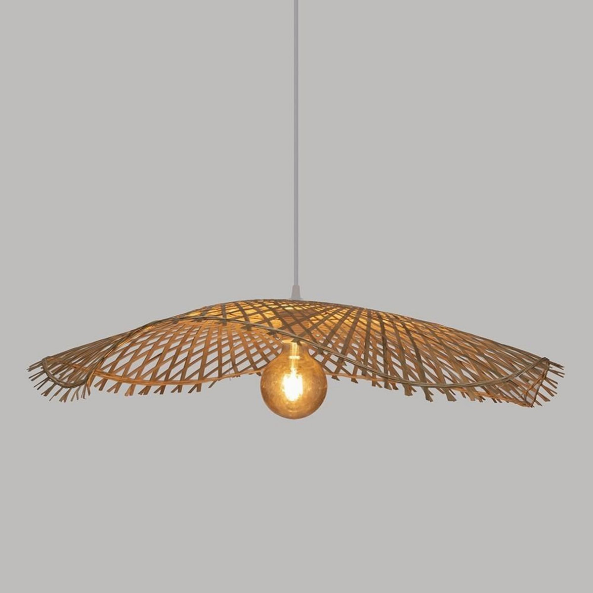 ATMOSPHERA Suspension bambou Tess naturel D75