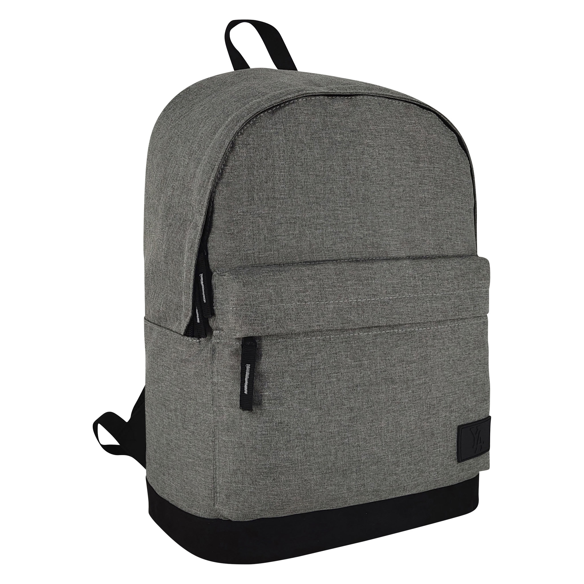 Voir la diapositive 2 : YOUNG'S ATTITUDE Sac à dos polyester gris chiné