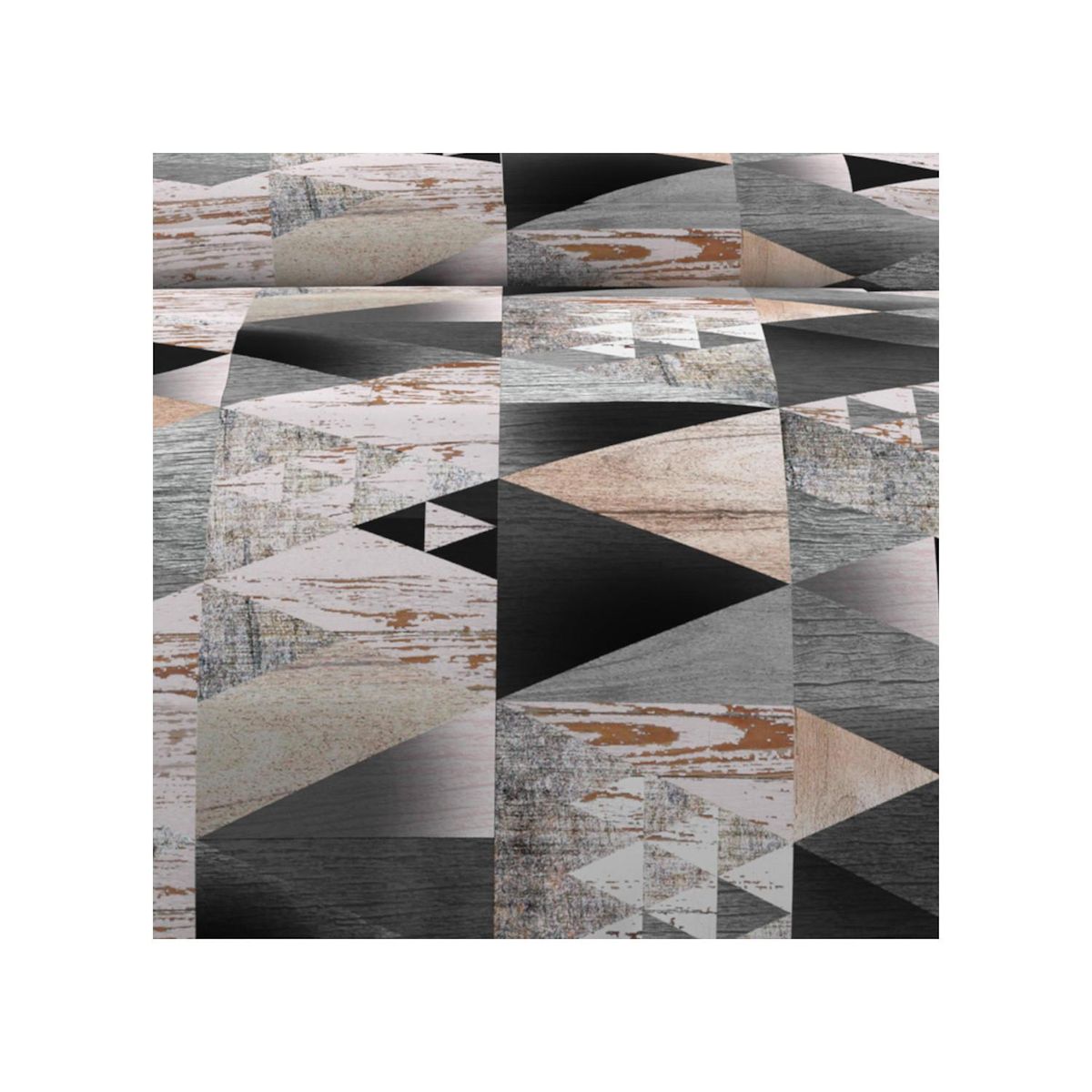 SOLEIL D'OCRE Parure housse de couette en coton 57 fils NORDIQUE, par Soleil d'ocre