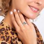 Voir la diapositive 2 : SC CRYSTAL Bague ajustable SC Crystal ornée de Zirconium