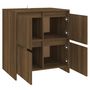 Voir la diapositive 5 : VIDAXL Buffet Chene marron 70x41x75 cm Bois d'ingenierie
