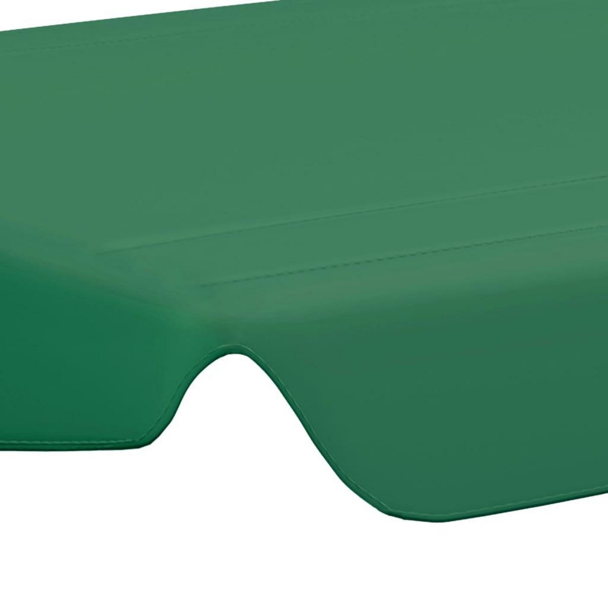 VIDAXL Toit de rechange de balançoire vert 188/168x145/110 cm