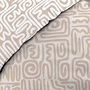 Voir la diapositive 6 : Paris Prix Parure de Lit 3 Pièces  Arcane  240x220cm Beige