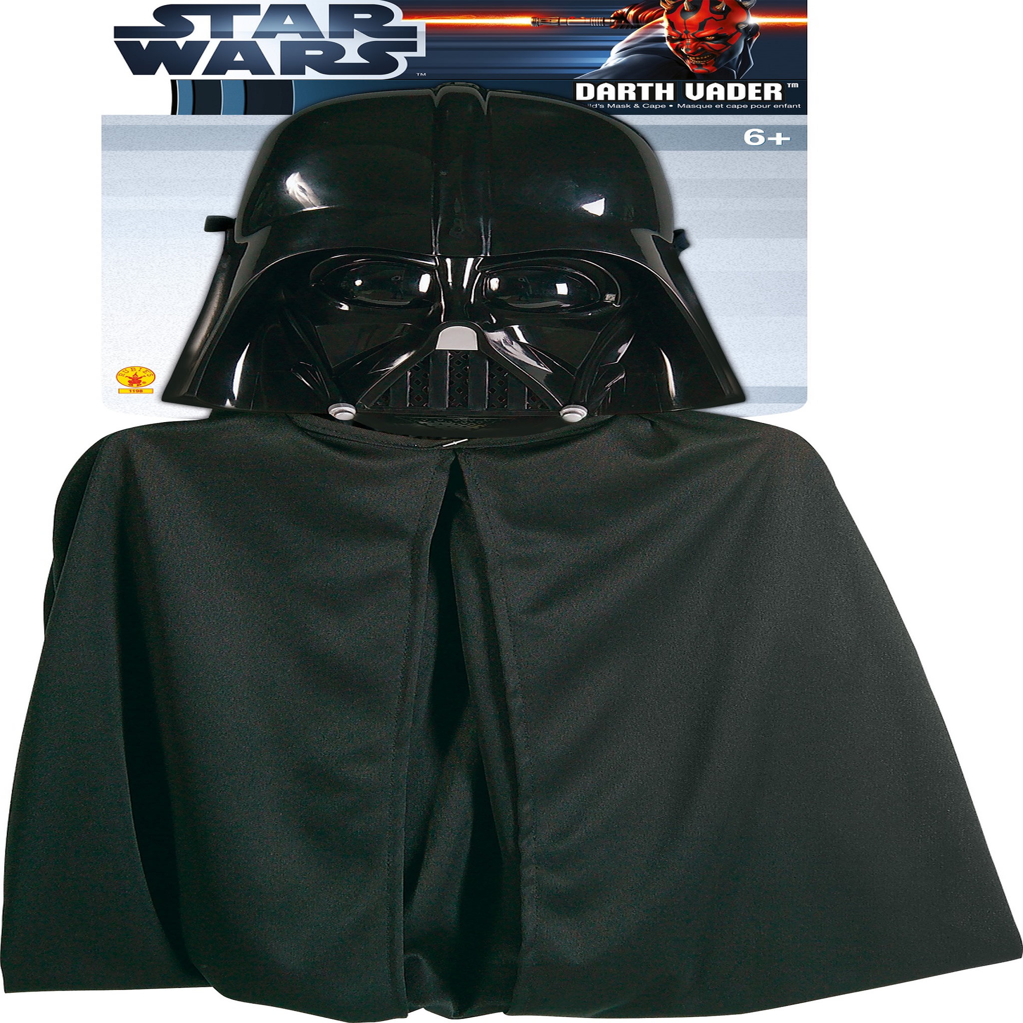 Voir la diapositive 2 : RUBIES Cape Et Masque Dark Vador - Star Wars