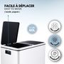 Voir la diapositive 4 : Kitchen move Poubelle de cuisine tri sélectif MAJOR Blanc Acier inoxydable 60L