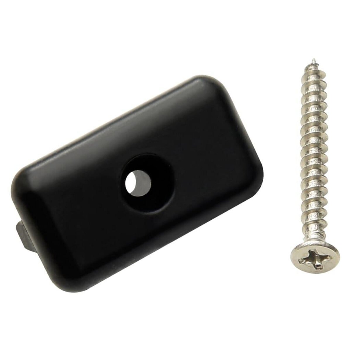 VIDAXL Clips de fixation et vis 200 pcs Plastique et inox 304