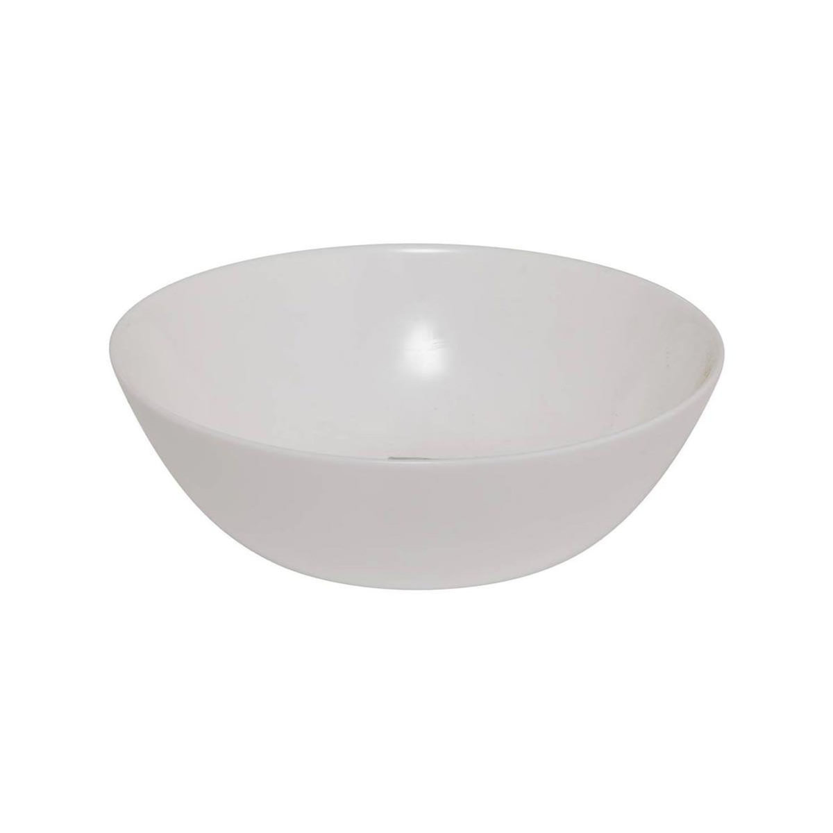 SECRET DE GOURMET Lot de 6 Coupelles en Verre  Louise  15cm Blanc