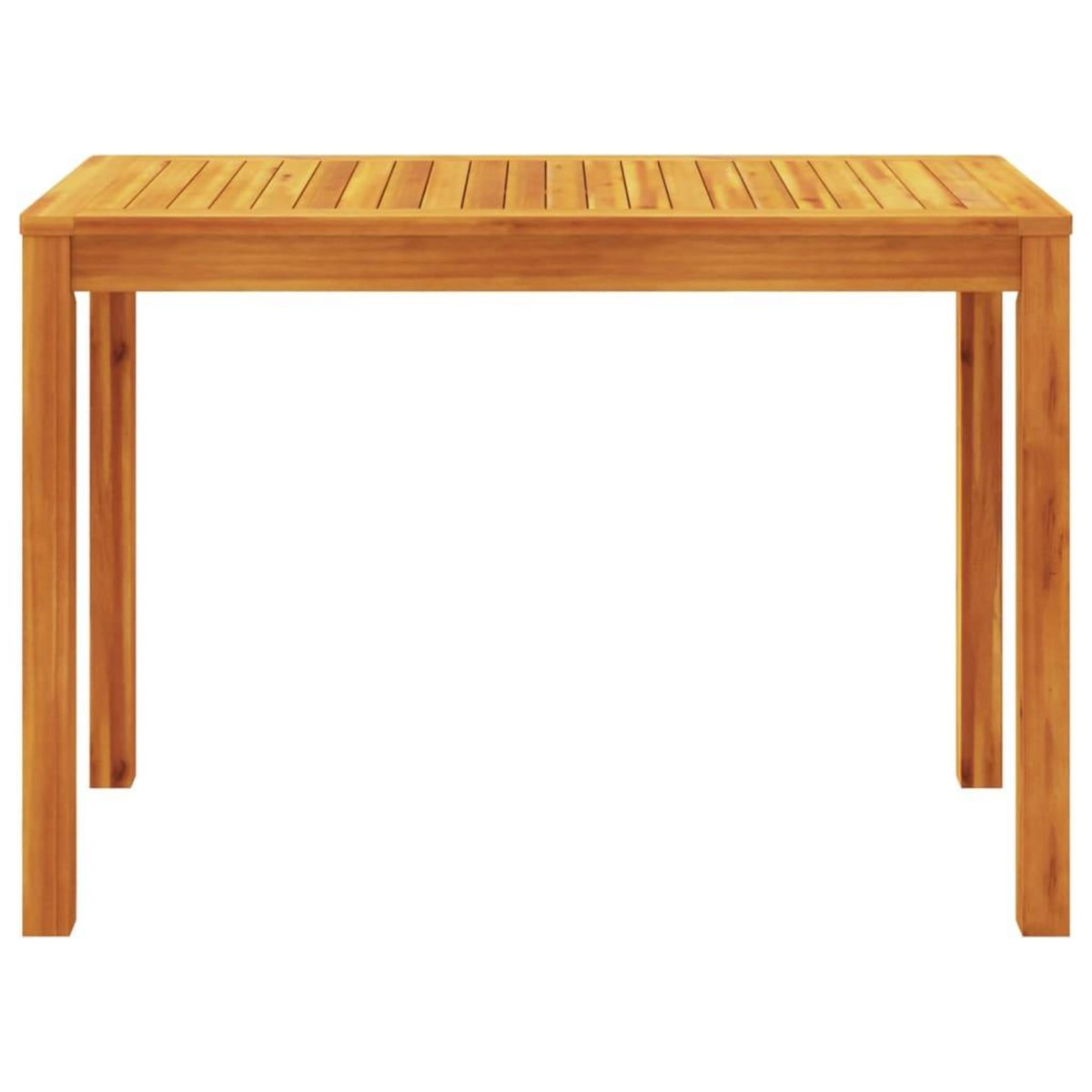 VIDAXL Table a manger de jardin 110x55x75 cm bois massif d'acacia