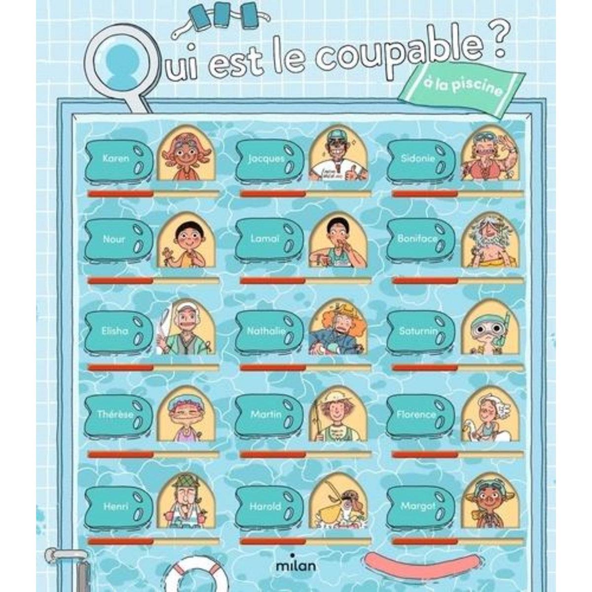 QUI EST LE COUPABLE A LA PISCINE ?, Prévot Pascal