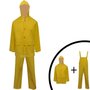 Voir la diapositive 1 : VIDAXL Combinaison de pluie 2 pcs impermeable resistant a capuche XL