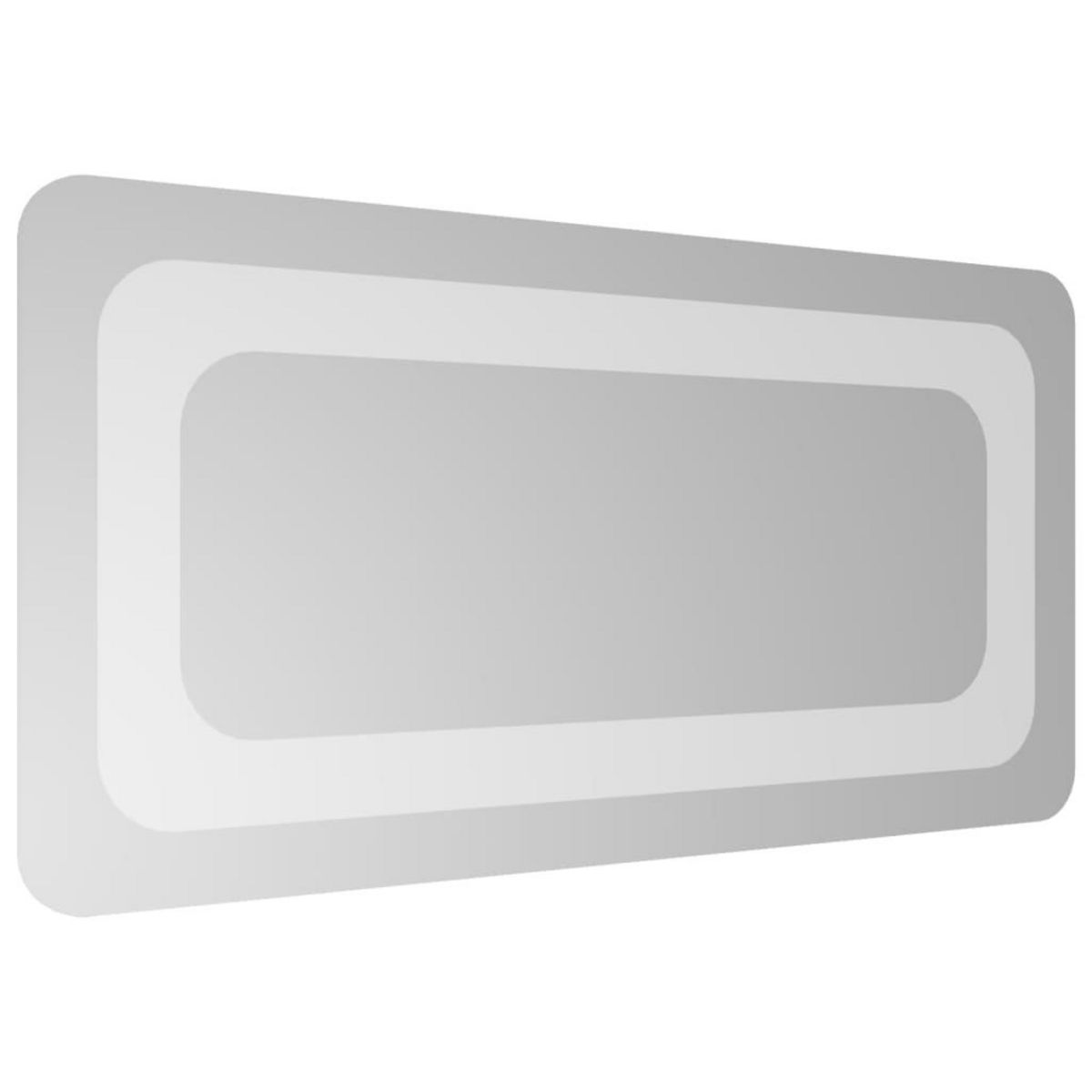 VIDAXL Miroir de salle de bain a LED 20x40 cm