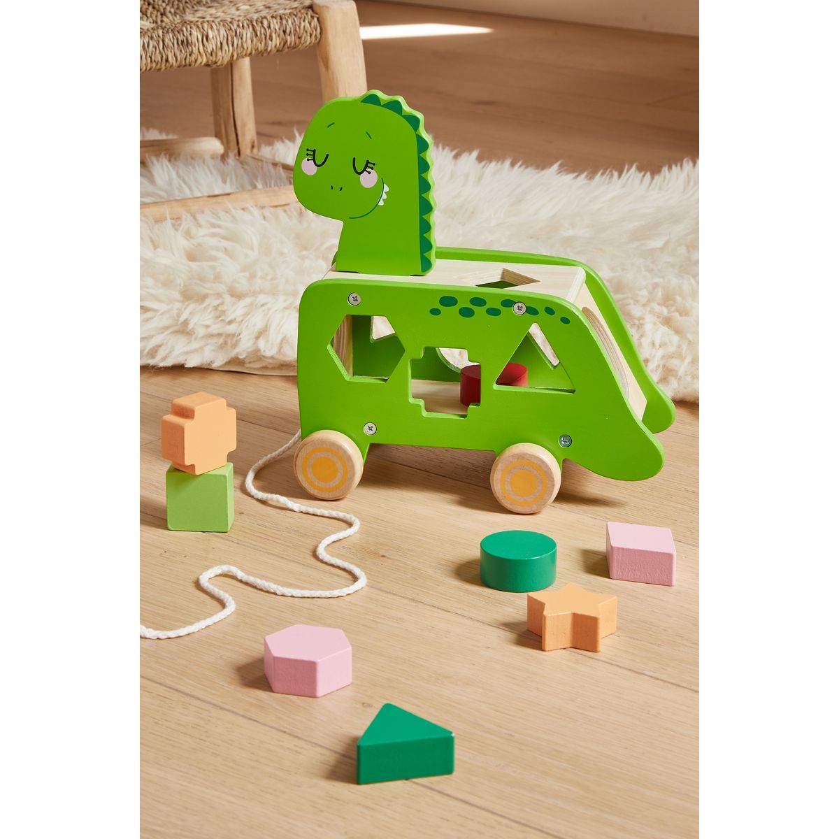 One Two Fun Mon Dino trieur de forme FSC