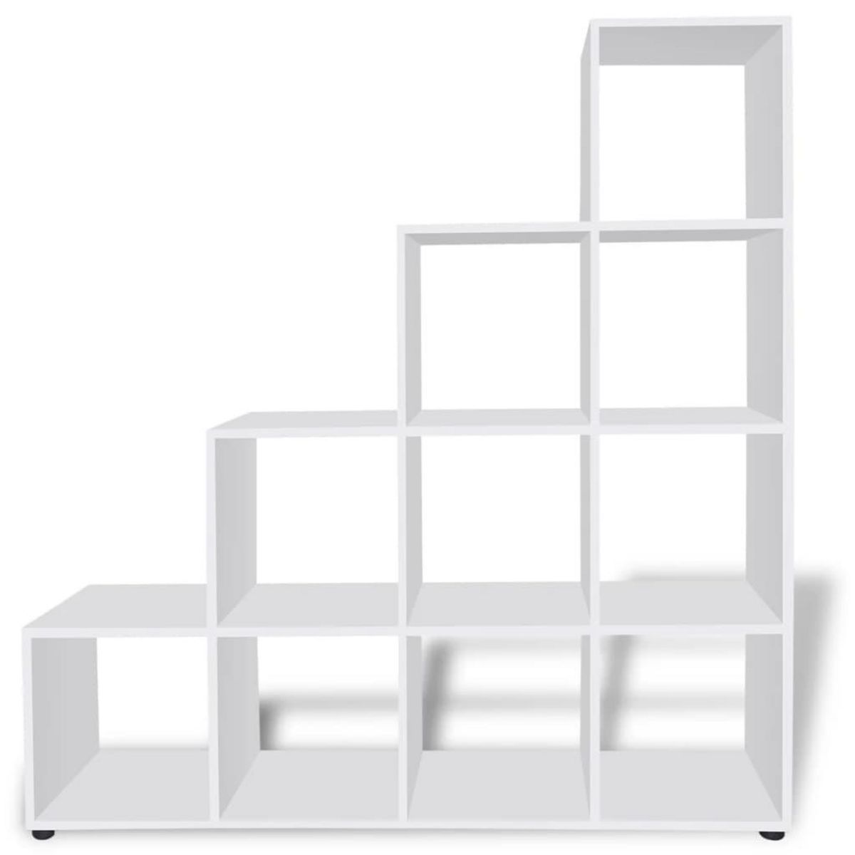 VIDAXL Bibliotheque/etagere 142 cm Blanc
