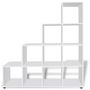 Voir la diapositive 3 : VIDAXL Bibliotheque/etagere 142 cm Blanc