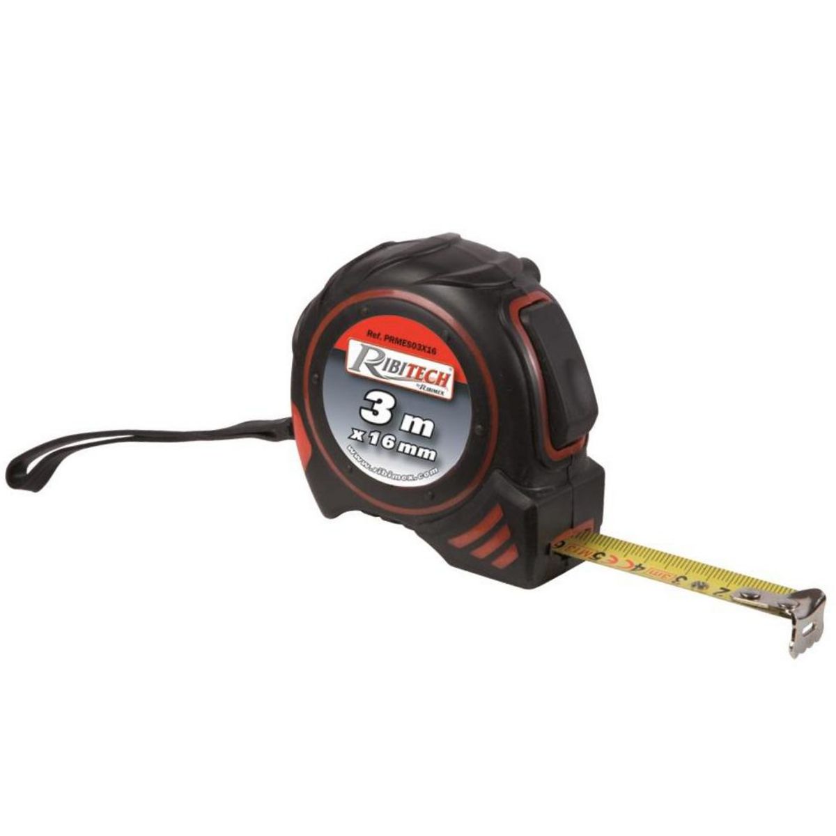 Ribitech Mètre ruban autobloquant 3m  Ribitech  16mm