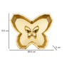 Voir la diapositive 6 : Paris Prix Vide-Poche Design  Butterfly  20cm Or