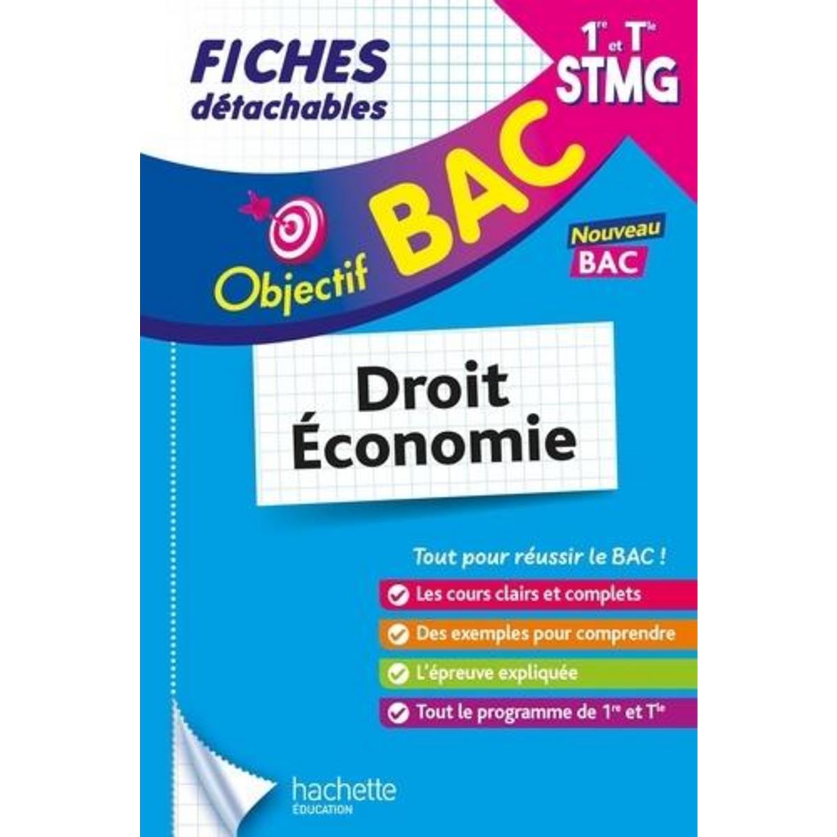 DROIT ET ECONOMIE 1RE ET TLE STMG, Bonnefous Bruno