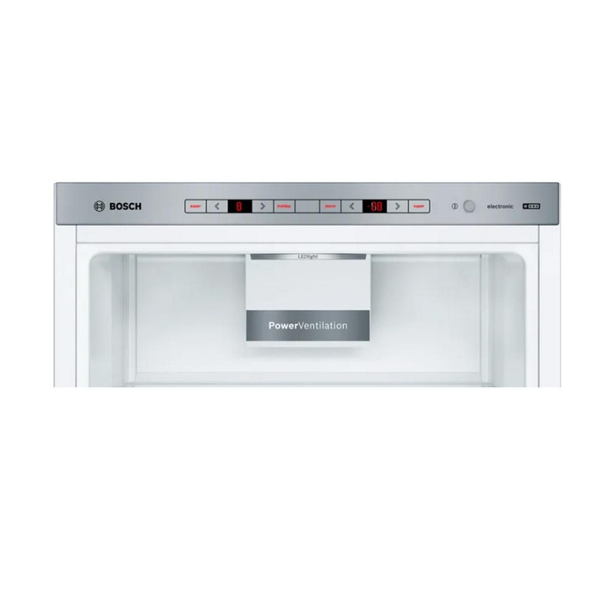 BOSCH Réfrigérateur combiné 60cm 343l blanc - KGE39AWCA
