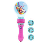 Lexibook Projecteur à histoires et lampe torche Gabby et la Maison Magique