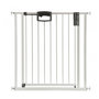 Voir la diapositive 1 : GEUTHER Barrière de porte à pression Easylock Plus métal  80,5 cm - 88,5 cm Blanc/Gris