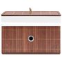 Voir la diapositive 5 : VIDAXL Boîtes de rangement en bambou 4 pcs Marron