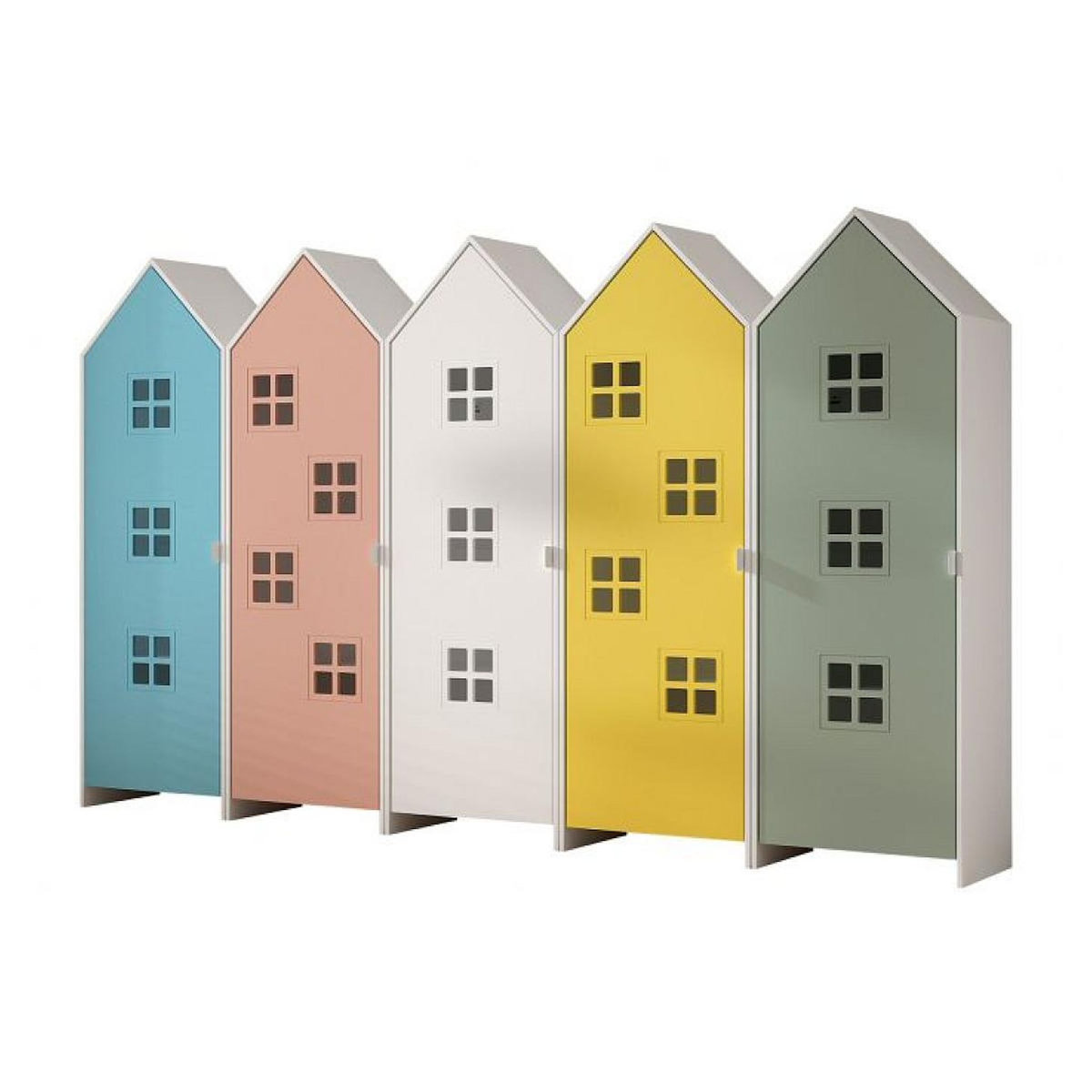 Vipack Combinaison D'armoires 5 Pièces Casami Bruges Multicolore