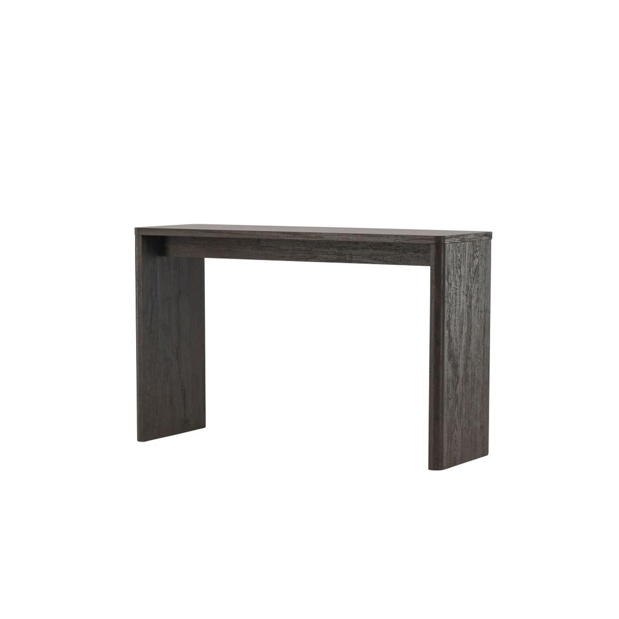 Voir la diapositive 5 : Paris Prix Console design  leknes  120cm marron foncé