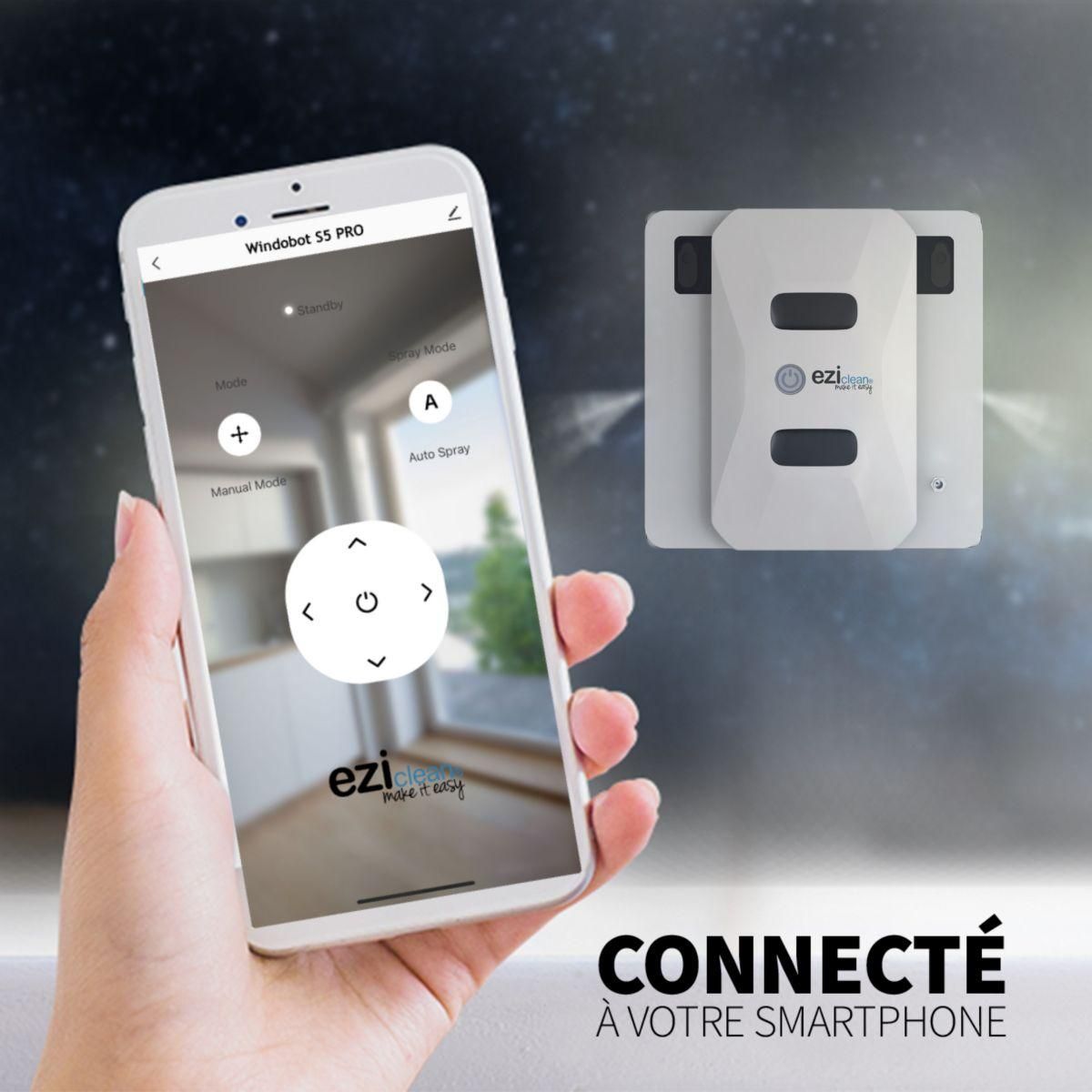 e.ziclean Robot Lave vitre Windobot S5 Pro