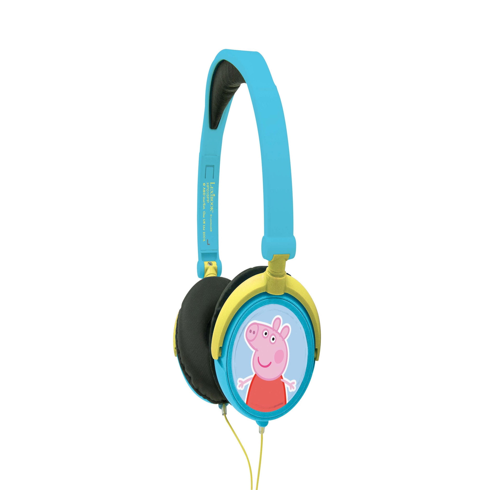 Lexibook Casque stéréo filaire pliable Peppa Pig avec limitation de volume d'écoute