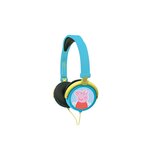Lexibook Casque stéréo filaire pliable Peppa Pig avec limitation de volume d'écoute