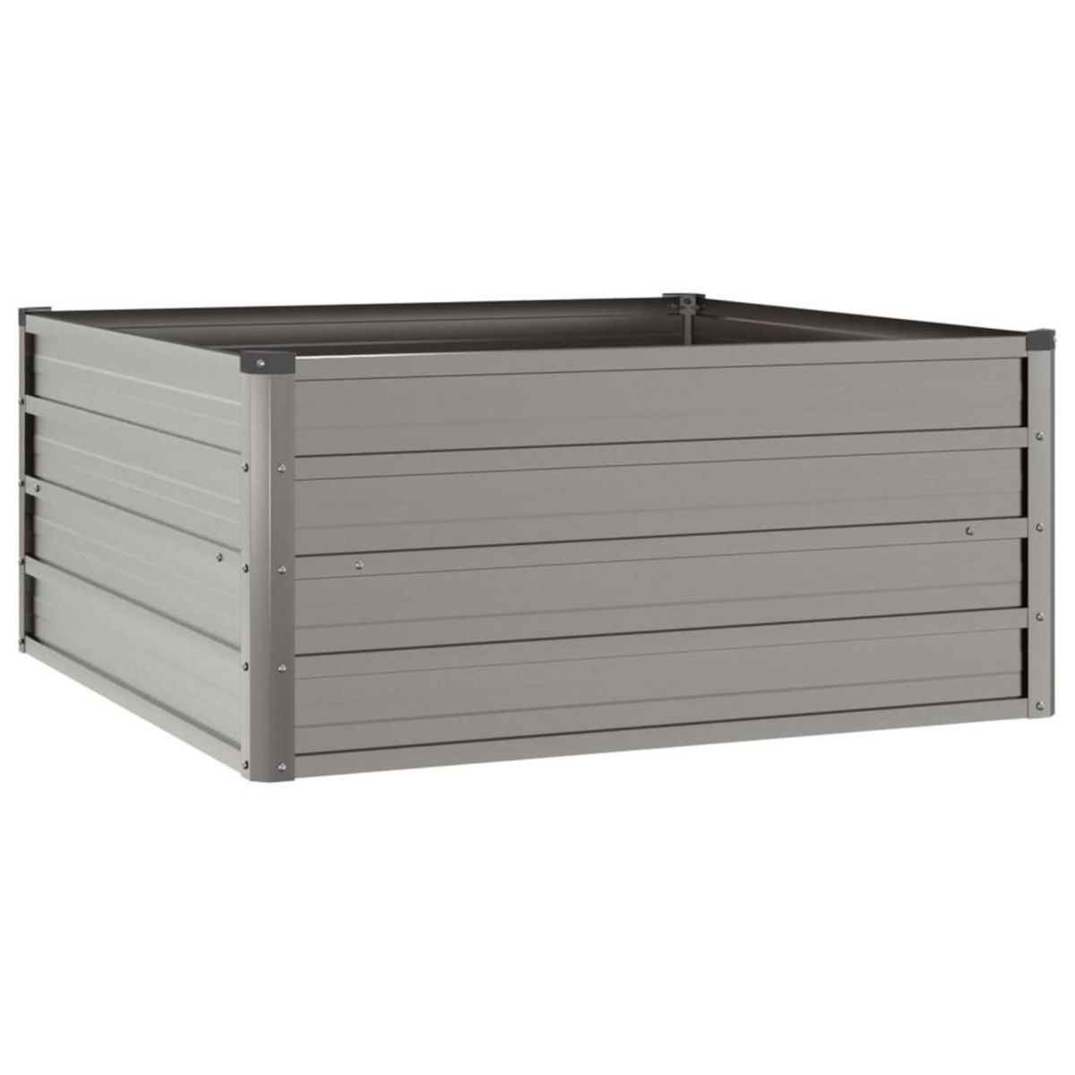 VIDAXL Lit sureleve de jardin rouille 100x100x45 cm acier corten