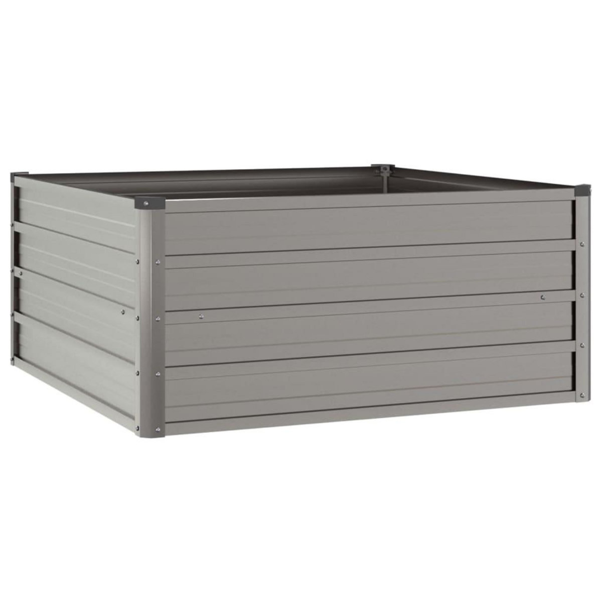 VIDAXL Lit sureleve de jardin rouille 100x100x45 cm acier corten