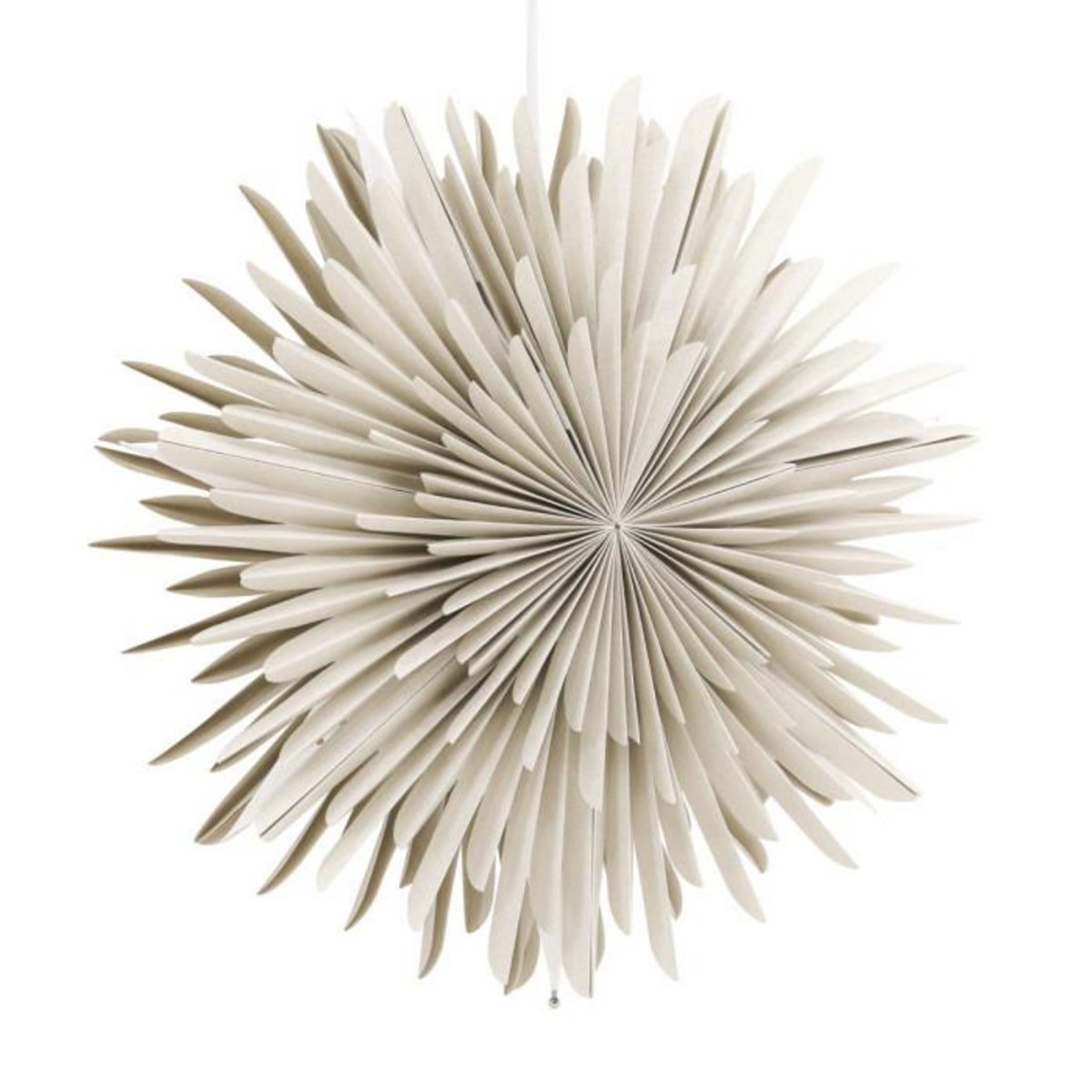 Paris Prix Lampe Suspension Design  Selen  46cm Beige