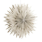 Paris Prix Lampe Suspension Design  Selen  46cm Beige