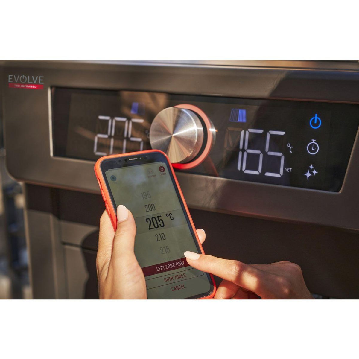 CHAR BROIL Barbecue gaz Evolve, sur chariot, 2 brûleurs, thermostat digital, surface de cuisson 63 x 43 cm