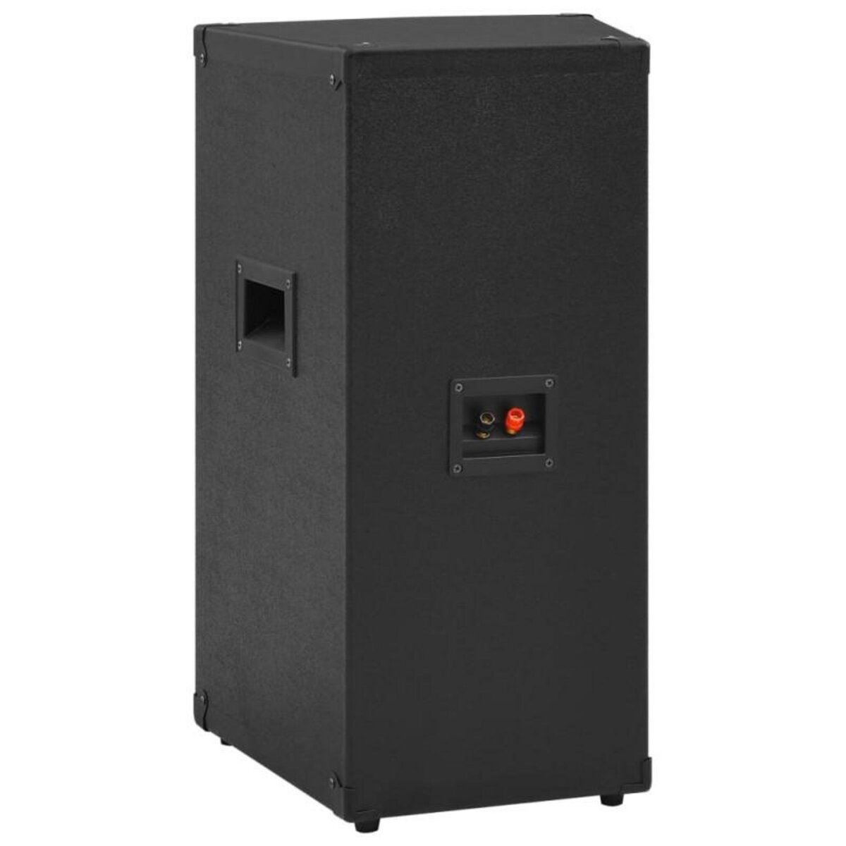 VIDAXL Haut parleur scène Hifi passif professionnel 1000W 37x37x64 cm