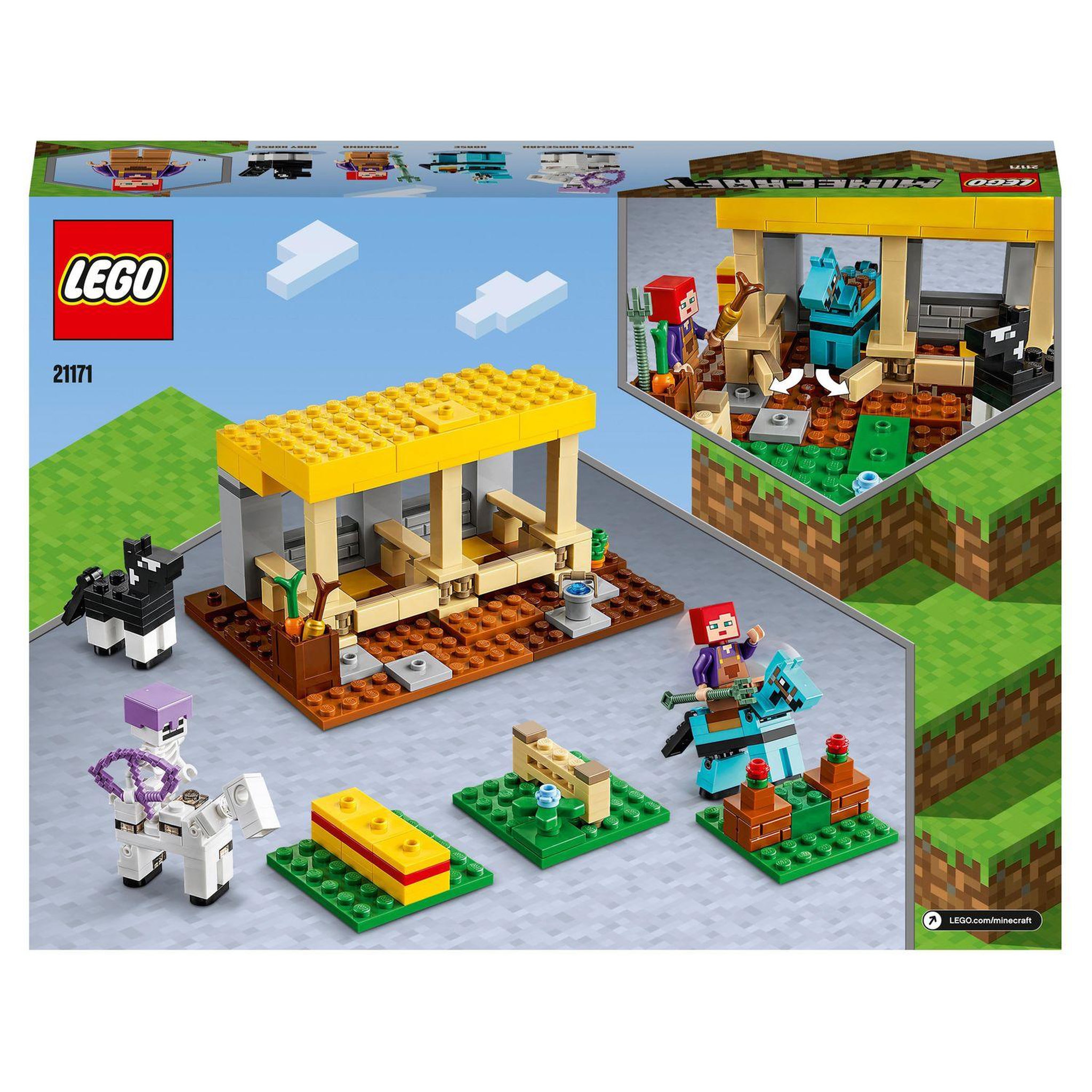 Voir la diapositive 8 : LEGO Minecraft 21171 - L'écurie