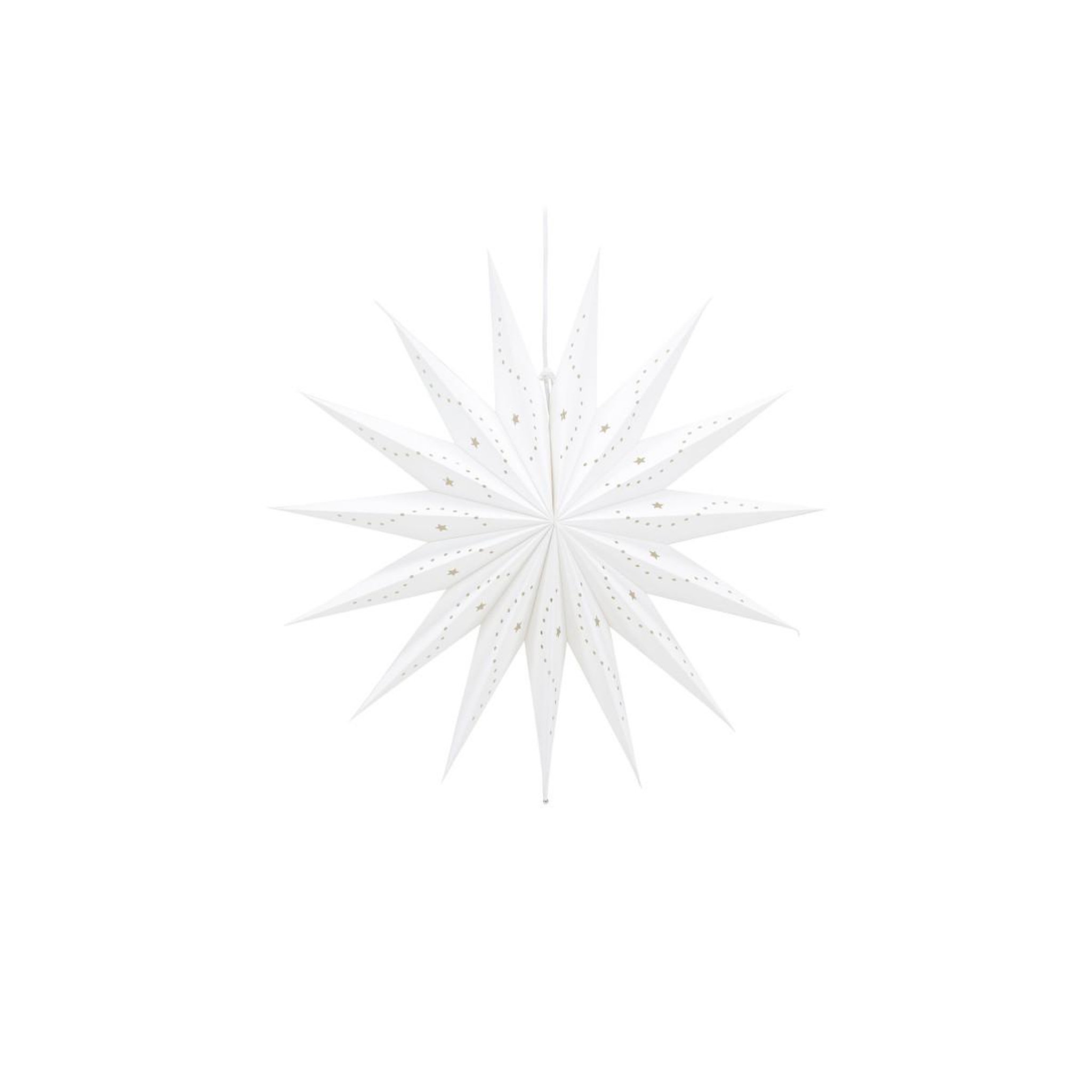 Voir la diapositive 2 : Paris Prix Lampe Suspension Déco  Lindvallen  60cm Blanc