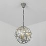 Voir la diapositive 3 : Paris Prix Suspension en Métal Design  Vénus  34cm Gris