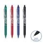 Voir la diapositive 2 : PILOT Lot de 4 stylos effaçables pointe moyenne noir/vert/rouge/bleu FriXion Ball Clicker