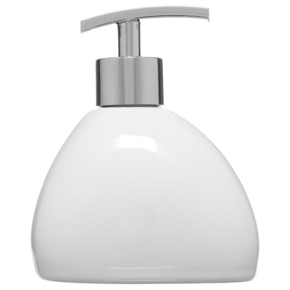 FIVE Distributeur de Savon  Galet  14cm Blanc