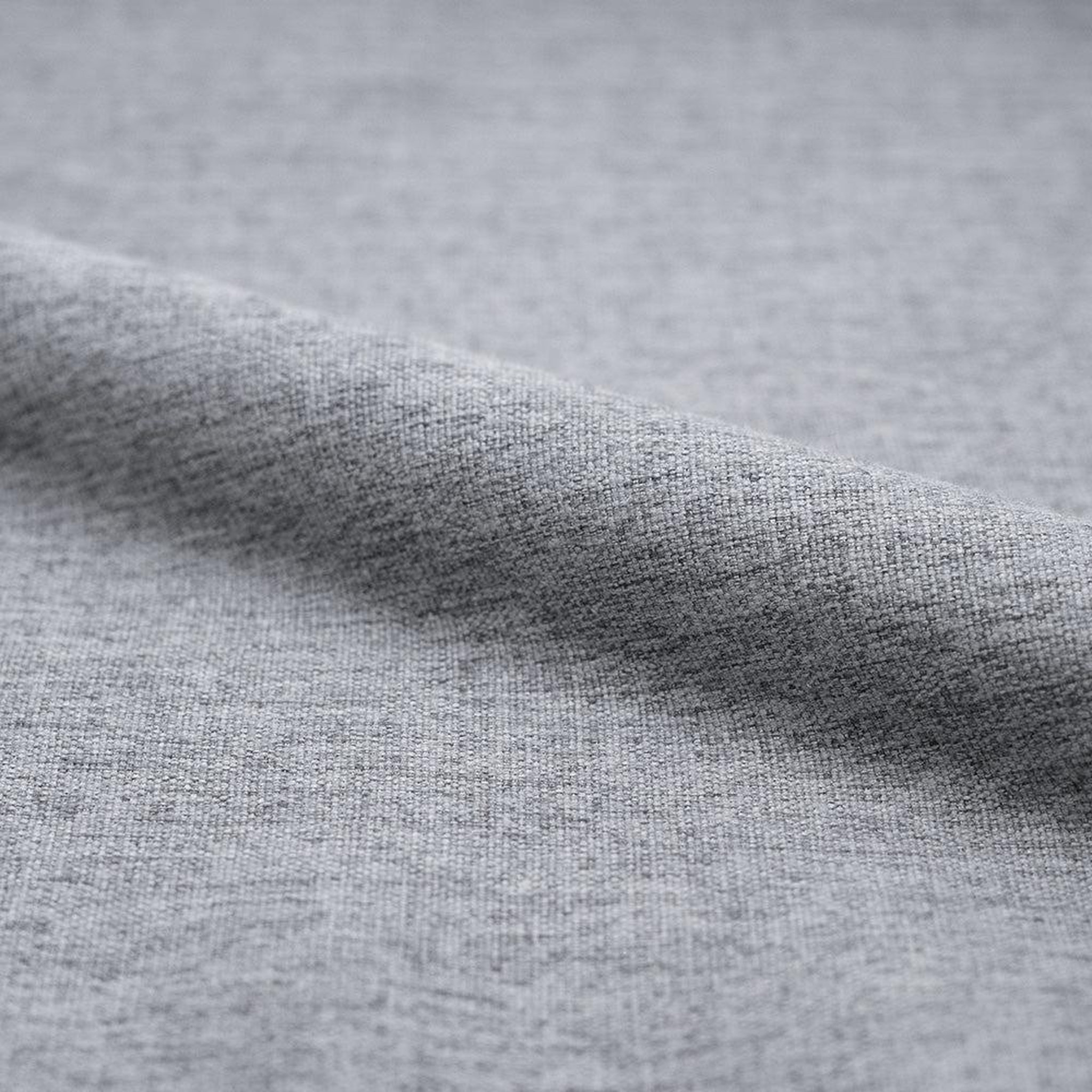 Voir la diapositive 3 : MAISON PAVANE Lot de 2 chaises en tissu gris clair et pieds en métal noir-victoria
