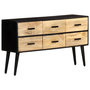 Voir la diapositive 1 : VIDAXL Buffet 110x33x64 cm Bois de manguier massif