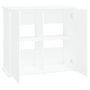 Voir la diapositive 6 : VIDAXL Support pour aquarium blanc 81x36x73 cm bois d ingénierie