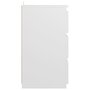 Voir la diapositive 4 : VIDAXL Table de chevet Blanc 40x35x62,5 cm Agglomere