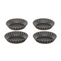 Voir la diapositive 1 : TEFAL Moules 4 tartelettes individuelles PERFECT BAKE 11 cm métal