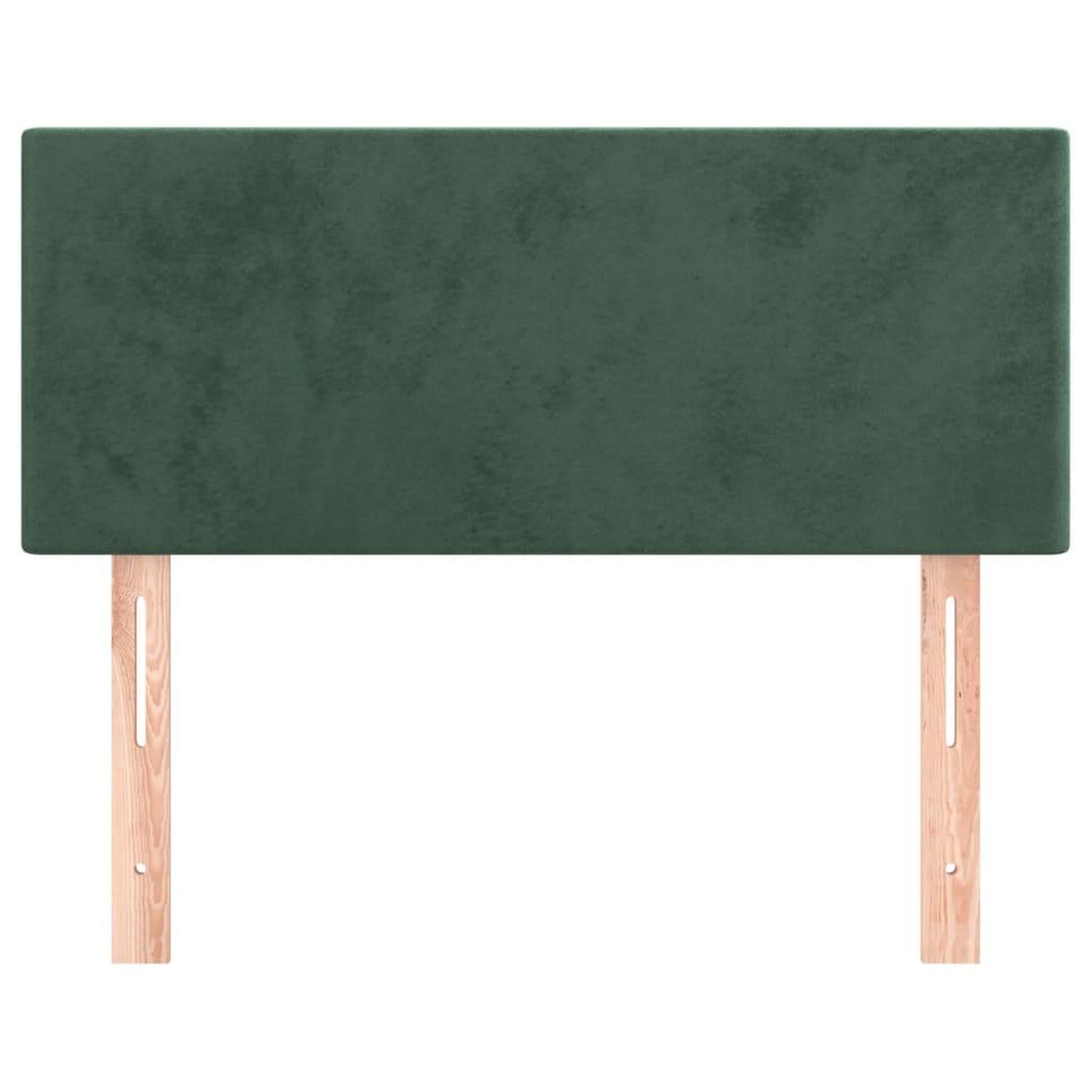 Voir la diapositive 3 : VIDAXL Tete de lit Vert fonce 100x5x78/88 cm Velours