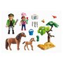 PLAYMOBIL 6949 Country - Vétérinaire avec enfant et poneys 