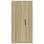 Voir la diapositive 5 : VIDAXL Meuble TV mural Chene sonoma 40x34,5x80 cm
