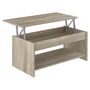 Voir la diapositive 1 : Table basse plateau relevable LOUNGE